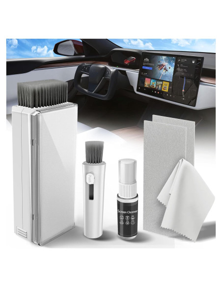 Kit Limpiador de Pantallas de Coche Maxsure - Spray y Toallitas Kit Limpiador de Pantallas de Coche Maxsure - Spray y Toallitas