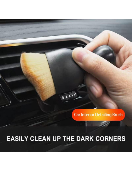 Cepillo de Detalle para Auto JIANFA 3PCS Cerdas Suaves Cepillo de Detalle para Auto JIANFA 3PCS Cerdas Suaves