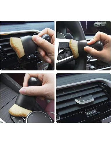 Cepillo de Detalle para Auto JIANFA 3PCS Cerdas Suaves