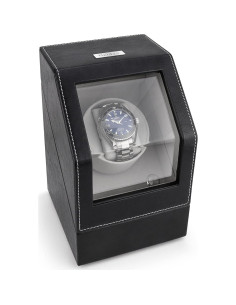 Winder de Reloj Automático Heiden HD009 - Individual - Motor Japonés - Cuero Negro 2