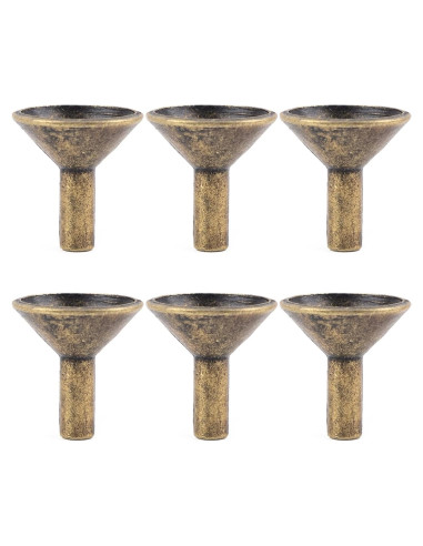 Soportes de Incienso Retro Framendino - 6 Piezas de Metal