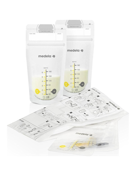 Set de Almacenamiento de Leche Materna Medela 45 Piezas Set de Almacenamiento de Leche Materna Medela 45 Piezas