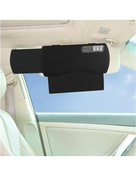Extensor de Sombra para Visera de Coche WANPOOL WP-6 Negro Extensor de Sombra para Visera de Coche WANPOOL WP-6 Negro