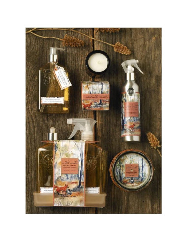 Jabón Líquido Natural Mangiacotti 340g Aroma Madera Ámbar