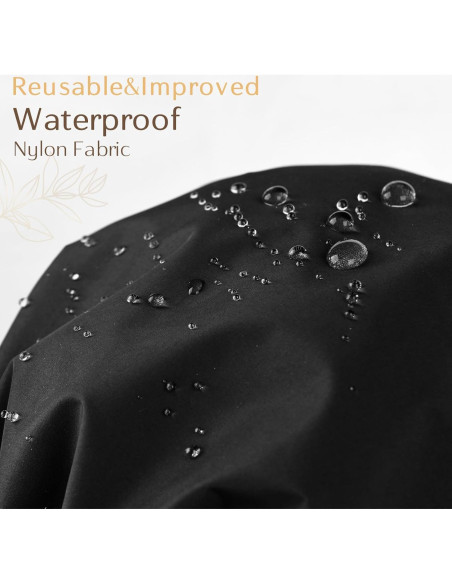 Gorro de Ducha Impermeable YANIBEST - Doble Capa Lavable Gorro de Ducha Impermeable YANIBEST - Doble Capa Lavable