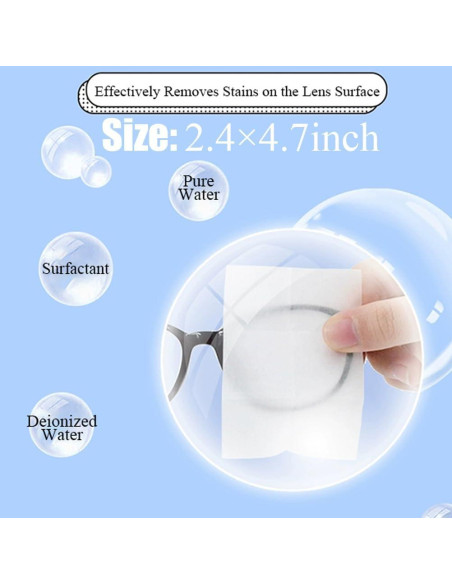 Toallitas de limpieza para lentes HI FINE CARE - 300 unidades Toallitas de limpieza para lentes HI FINE CARE - 300 unidades