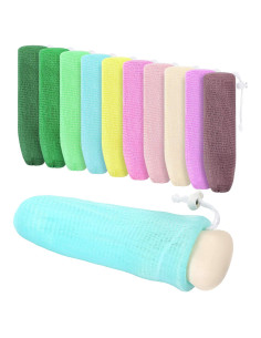 Bolsa Exfoliante de Malla Boao para Jabón - 10 Piezas