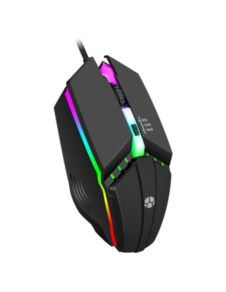 Ratón Gaming con Cable Guiheng RGB 800-1600 Ergonómico Ratón Gaming con Cable Guiheng RGB 800-1600 Ergonómico