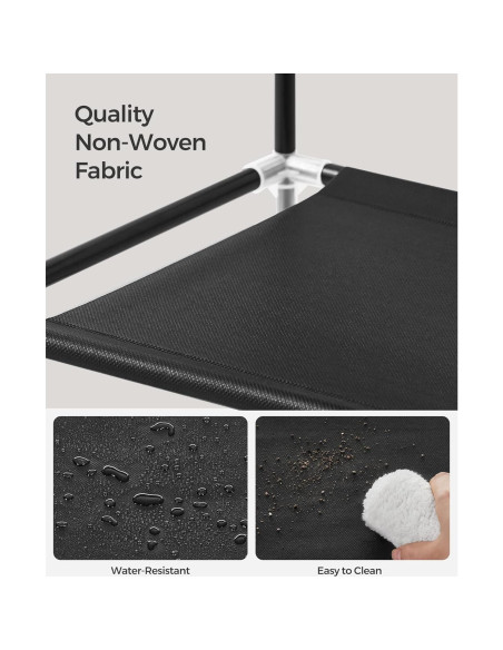 Estante para Zapatos SONGMICS 2 Niveles Negro 38.8" Estante para Zapatos SONGMICS 2 Niveles Negro 38.8"