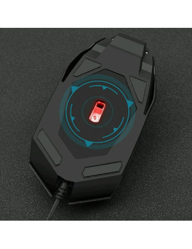 Ratón Gaming con Cable Guiheng RGB 800-1600 Ergonómico