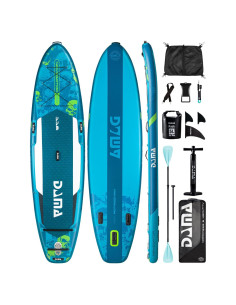 Tabla Paddle Inflable DAMA 350,5x88,9 cm con Remo Ajustable