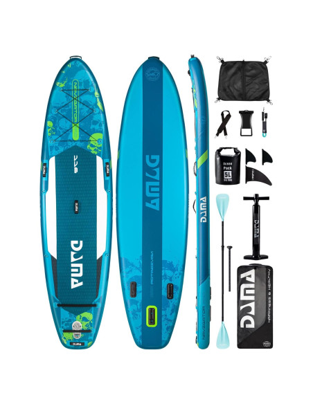 Tabla Paddle Inflable DAMA 350,5x88,9 cm con Remo Ajustable Tabla Paddle Inflable DAMA 350,5x88,9 cm con Remo Ajustable