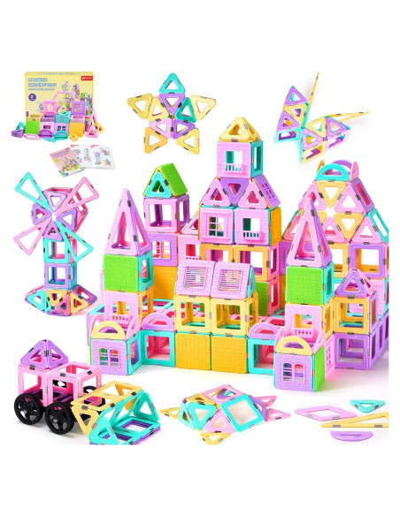 Juego de 102 Piezas de Azulejos Magnéticos Vigorfun Juego de 102 Piezas de Azulejos Magnéticos Vigorfun