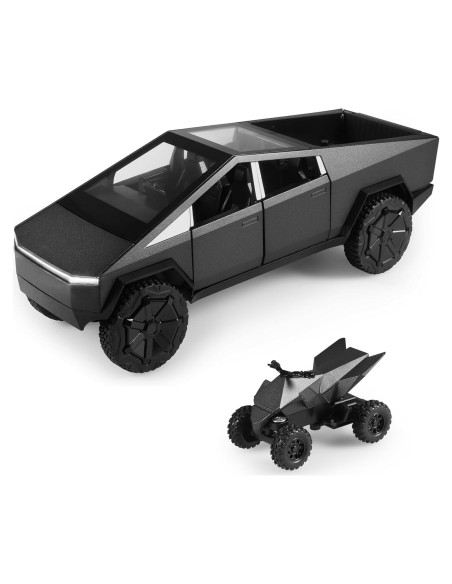 Juguete Camión Pickup 1/24 Diecast RV Cybertqud Negro Juguete Camión Pickup 1/24 Diecast RV Cybertqud Negro
