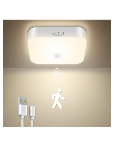 Luz de Armario TOOWELL Recargable 10000mAh Sensor Movimiento
