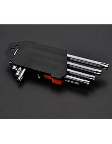 Juego de Llaves Estrella Edward Tools - 8 Piezas Cortas Torx