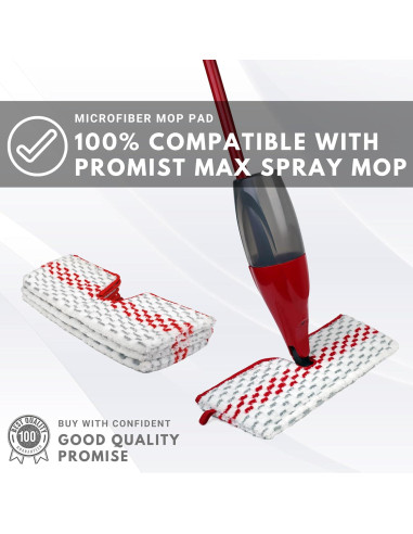 Recargas de Mopa Lavable Flammi para ProMist MAX - 4 Almohadillas
