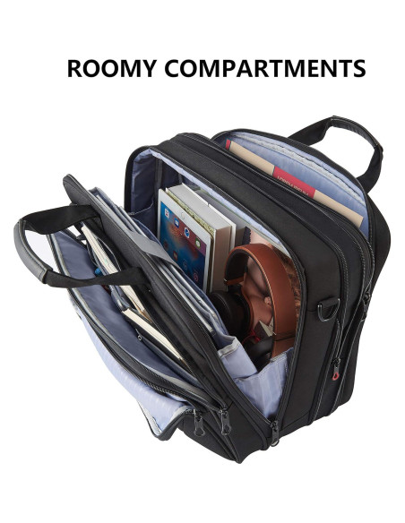 Bolsa KROSER para Laptop 17.3" Expandible Resistente Agua Bolsa KROSER para Laptop 17.3" Expandible Resistente Agua