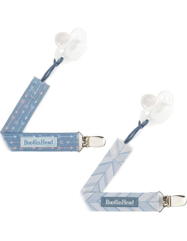 Clips para Chupetes BooginHead Infantino 2-Pack Universal