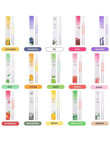 Aceite Nutricional para Uñas YIMART 4pcs 2ml Aloe