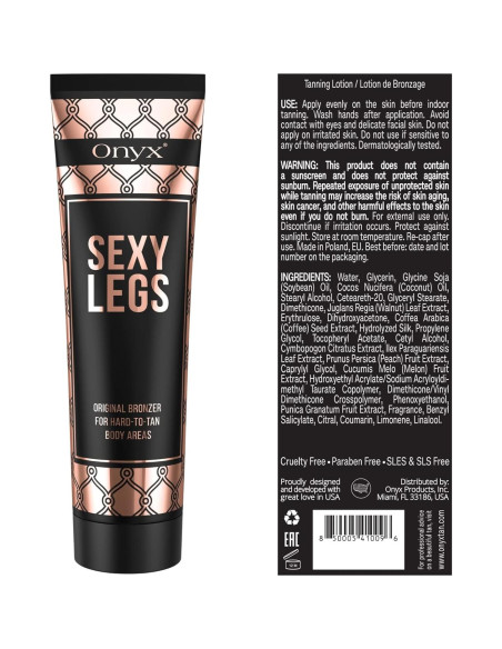 Loción bronceadora para piernas Onyx - Doble bronceado 167g Loción bronceadora para piernas Onyx - Doble bronceado 167g