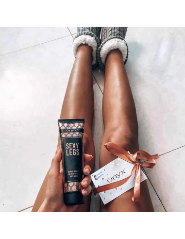 Loción bronceadora para piernas Onyx - Doble bronceado 167g