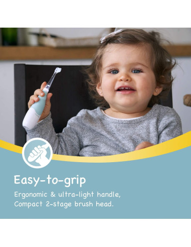 Cepillo de Dientes Eléctrico Papablic BabyHandy 0-3 Años