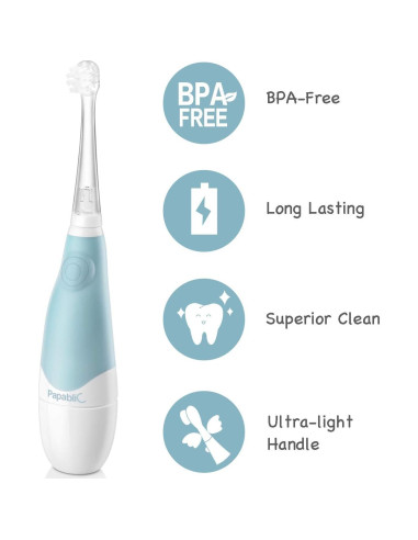 Cepillo de Dientes Eléctrico Papablic BabyHandy 0-3 Años