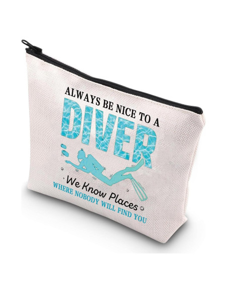 Bolsa de Maquillaje BDPWSS 22.86x17.02cm Diseño Buceo Bolsa de Maquillaje BDPWSS 22.86x17.02cm Diseño Buceo
