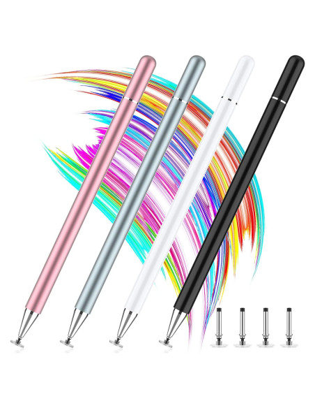 Lápices Stylus Universales CFDXK para Pantallas Táctiles - 4 Colores Lápices Stylus Universales CFDXK para Pantallas Táctiles - 4 Colores