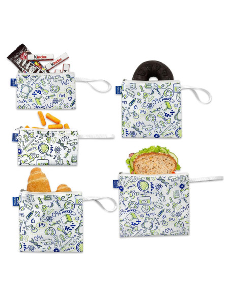 Bolsa Reutilizable para Sándwich Nordic By Nature - 5 Piezas Bolsa Reutilizable para Sándwich Nordic By Nature - 5 Piezas