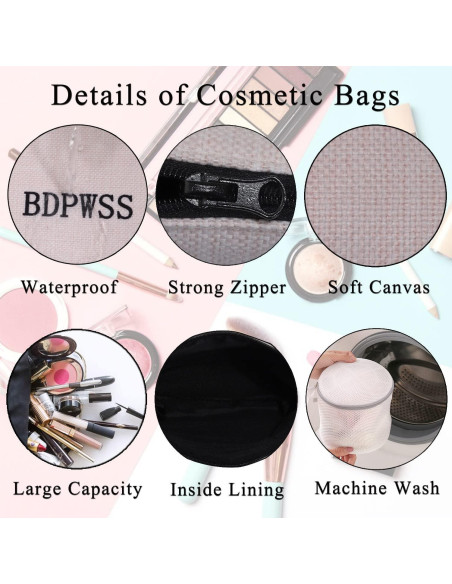 Bolsa de Maquillaje BDPWSS 22.86x17.02cm Diseño Buceo Bolsa de Maquillaje BDPWSS 22.86x17.02cm Diseño Buceo