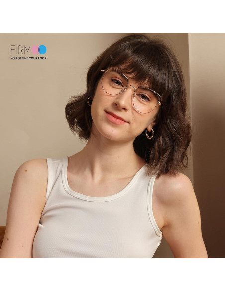 Gafas de bloqueo de luz azul Firmoo ojo de gato para mujer Gafas de bloqueo de luz azul Firmoo ojo de gato para mujer