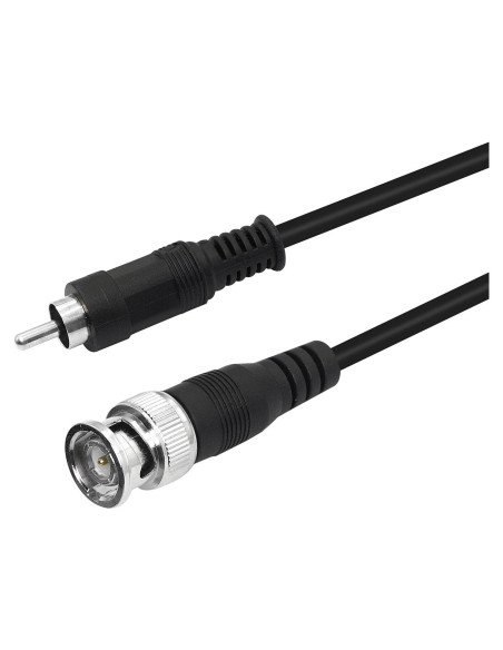 Cable Adaptador BNC a RCA YOUCHENG 1m Coaxial 75 Ohm CCTV Cable Adaptador BNC a RCA YOUCHENG 1m Coaxial 75 Ohm CCTV