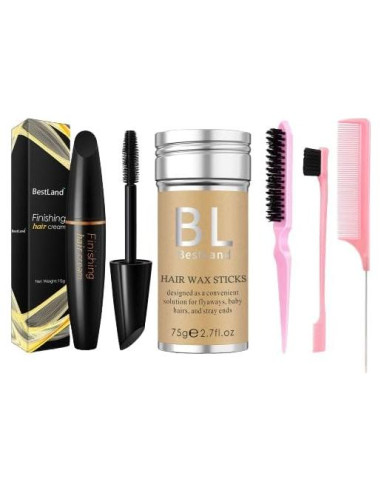 Set de 5 Piezas de Cera para Cabello BestLand - Rosa