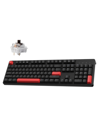 Teclado Mecánico LEMOKEY X2 100% Gasket LED Rojo