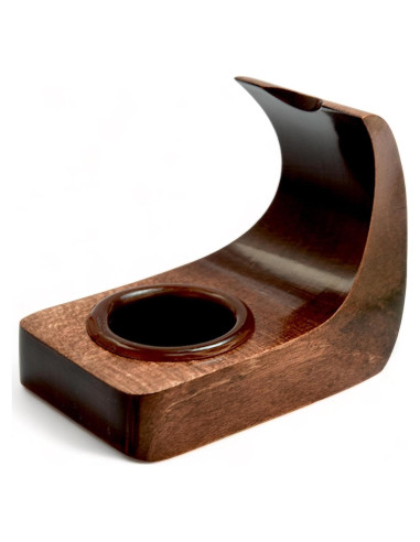 Soporte de madera para pipa de tabaco KAFpipeWorkshop 9 cm