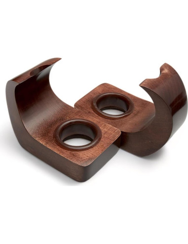 Soporte de madera para pipa de tabaco KAFpipeWorkshop 9 cm