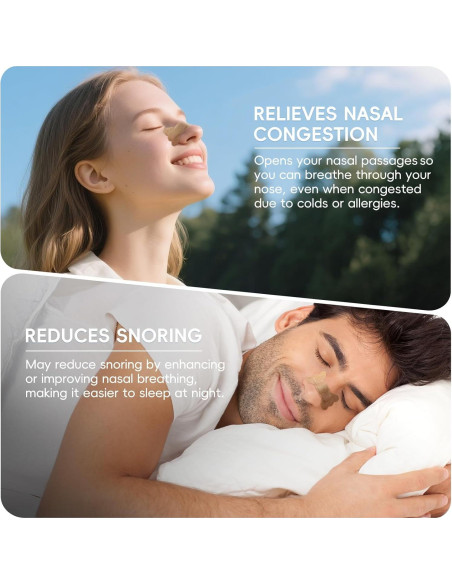 Tiras Nasales IAMFINE Antironquidos 50 Unidades Alivio Congestión Tiras Nasales IAMFINE Antironquidos 50 Unidades Alivio Congestión