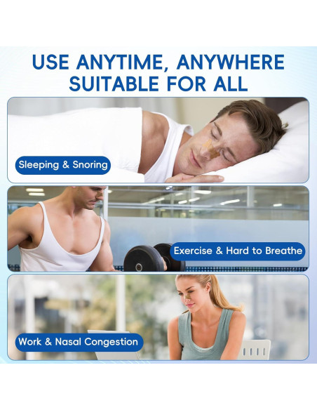 Tiras Nasales IAMFINE Antironquidos 50 Unidades Alivio Congestión Tiras Nasales IAMFINE Antironquidos 50 Unidades Alivio Congestión