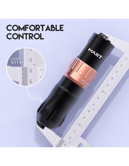 Kit de Máquina de Tatuaje Inalámbrica Mast Fold2 con 2 Baterías Kit de Máquina de Tatuaje Inalámbrica Mast Fold2 con 2 Baterías