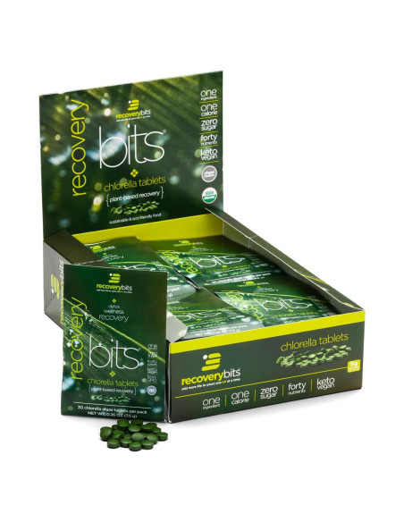Tabletas de Chlorella Orgánica ENERGYBITS - 900 Tabletas Tabletas de Chlorella Orgánica ENERGYBITS - 900 Tabletas