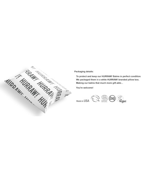 Bálsamo Labial Orgánico Hurraw! Cereza y Limón 4.8g Bálsamo Labial Orgánico Hurraw! Cereza y Limón 4.8g