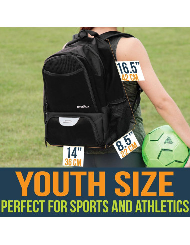 Mochila de Fútbol Juvenil Athletico - Compartimento para Botas