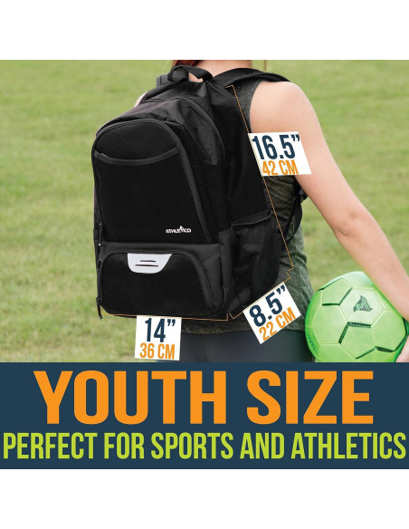 Mochila de Fútbol Juvenil Athletico - Compartimento para Botas Mochila de Fútbol Juvenil Athletico - Compartimento para Botas