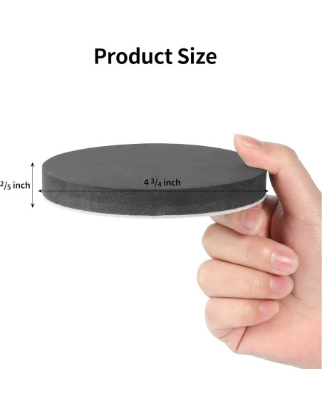 Deslizadores de Muebles Yelanon 8 Piezas 12 cm para Piso Duro Deslizadores de Muebles Yelanon 8 Piezas 12 cm para Piso Duro