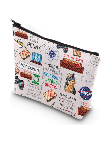 Bolsa Cosmética VAMSII BAZINGA 23x17 cm para Mujeres Bolsa Cosmética VAMSII BAZINGA 23x17 cm para Mujeres