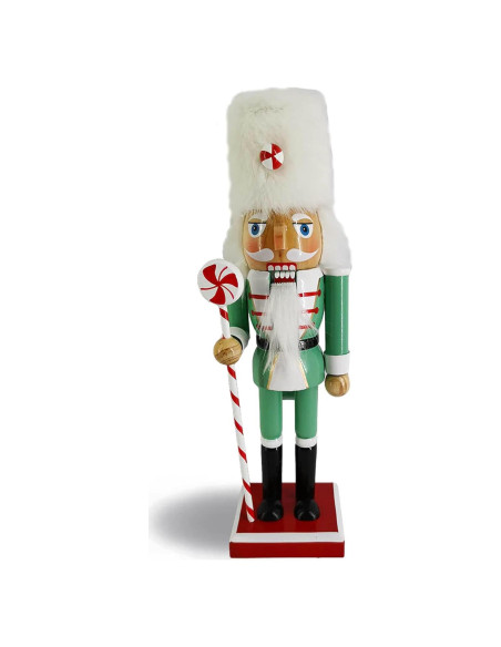 Figura de Cascanueces de Madera 10" Regalos de Ballet Figura de Cascanueces de Madera 10" Regalos de Ballet