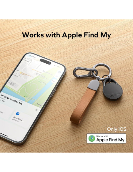 Localizador de Llaves MOMAX BR10 con Stickers DIY - iOS Localizador de Llaves MOMAX BR10 con Stickers DIY - iOS