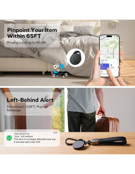 Localizador de Llaves MOMAX BR10 con Stickers DIY - iOS Localizador de Llaves MOMAX BR10 con Stickers DIY - iOS